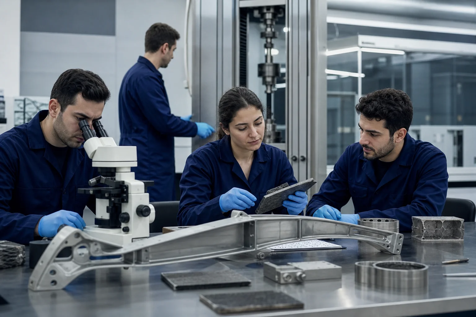 Materials laboratory supporting life cycle engineering research